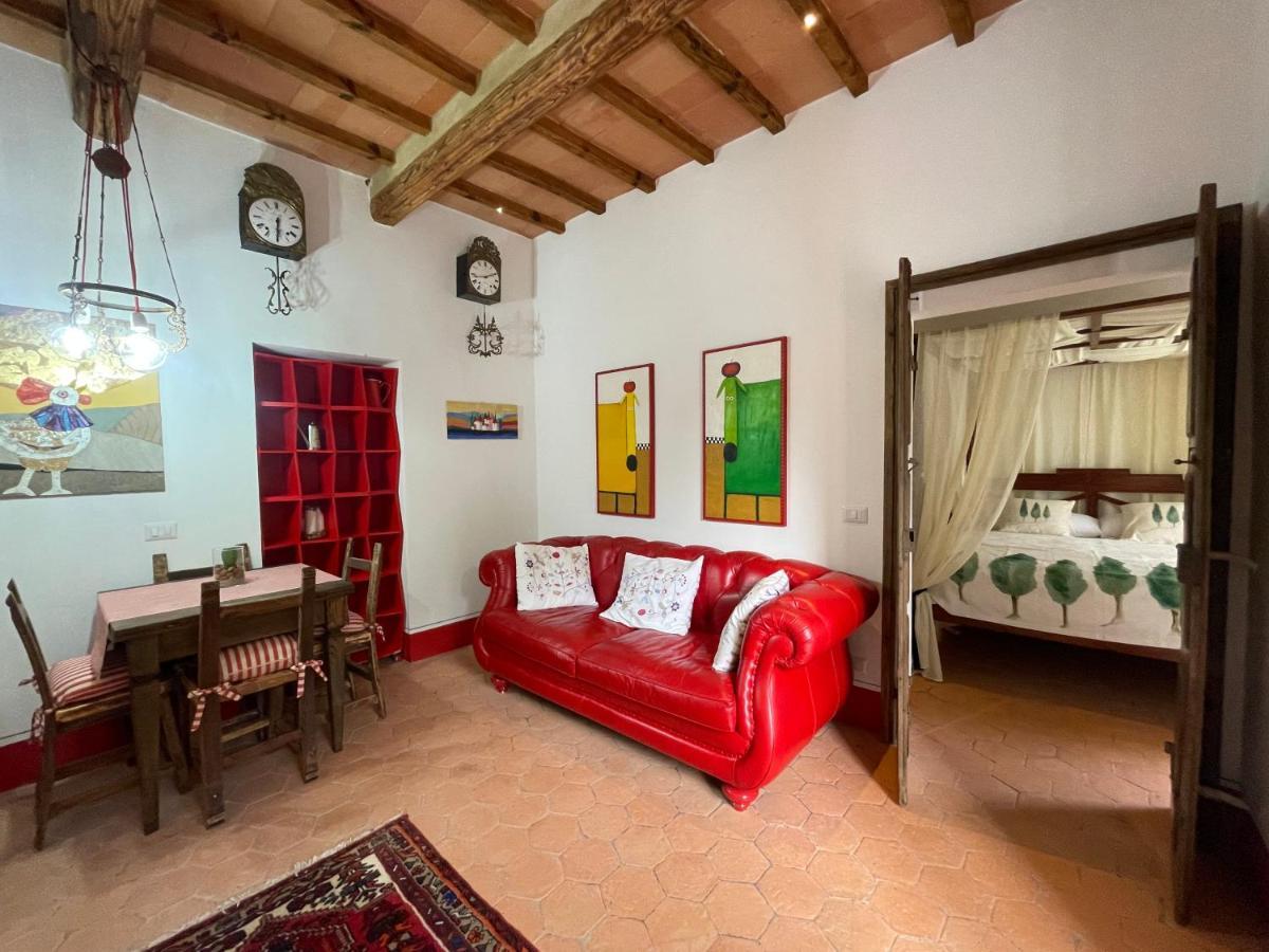 Casa Beccofino Lägenhet Pienza Exteriör bild